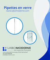 Pipettes en verre