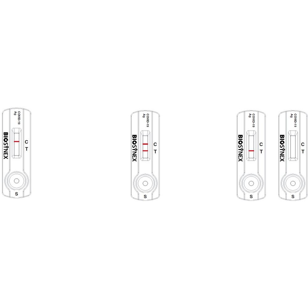Kit de 25&nbsptests antigéniques détection rapide d'antigènes du SARS-CoV-2, responsable de la COVID-19