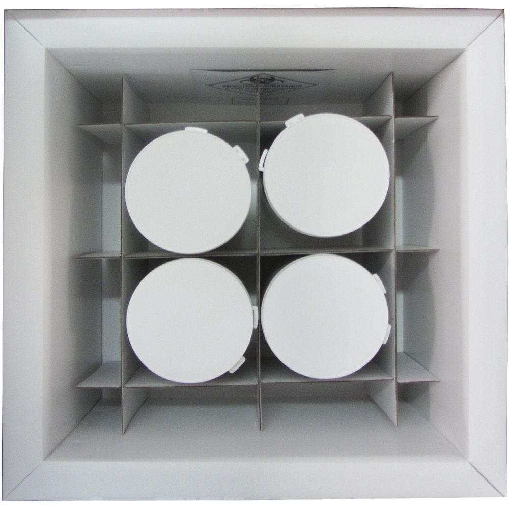 Kits isothermes POLAIRPACK® UN3373&nbspet UN2814&nbspboîte isotherme + pot + sachet 95&nbspkPa