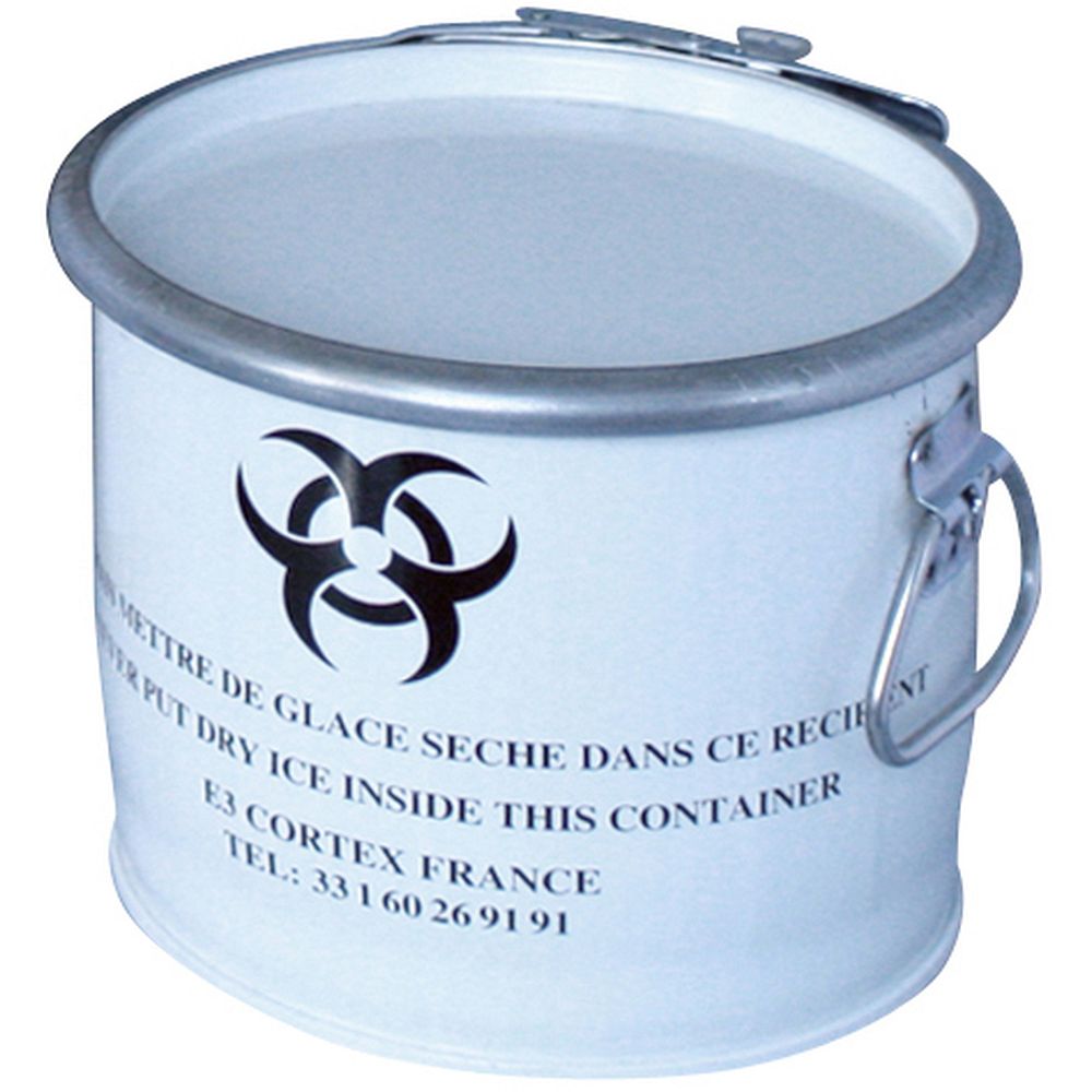 Kit complet 12&nbsplitres BIOTAINER® UN2814 / UN2900 - pot en acier 95&nbspkPa