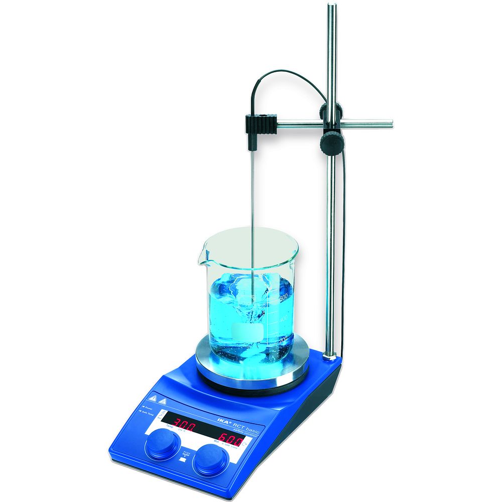 Agitateur magnétique chauffant RCT Basic® IKA® avec thermosonde Pt1000