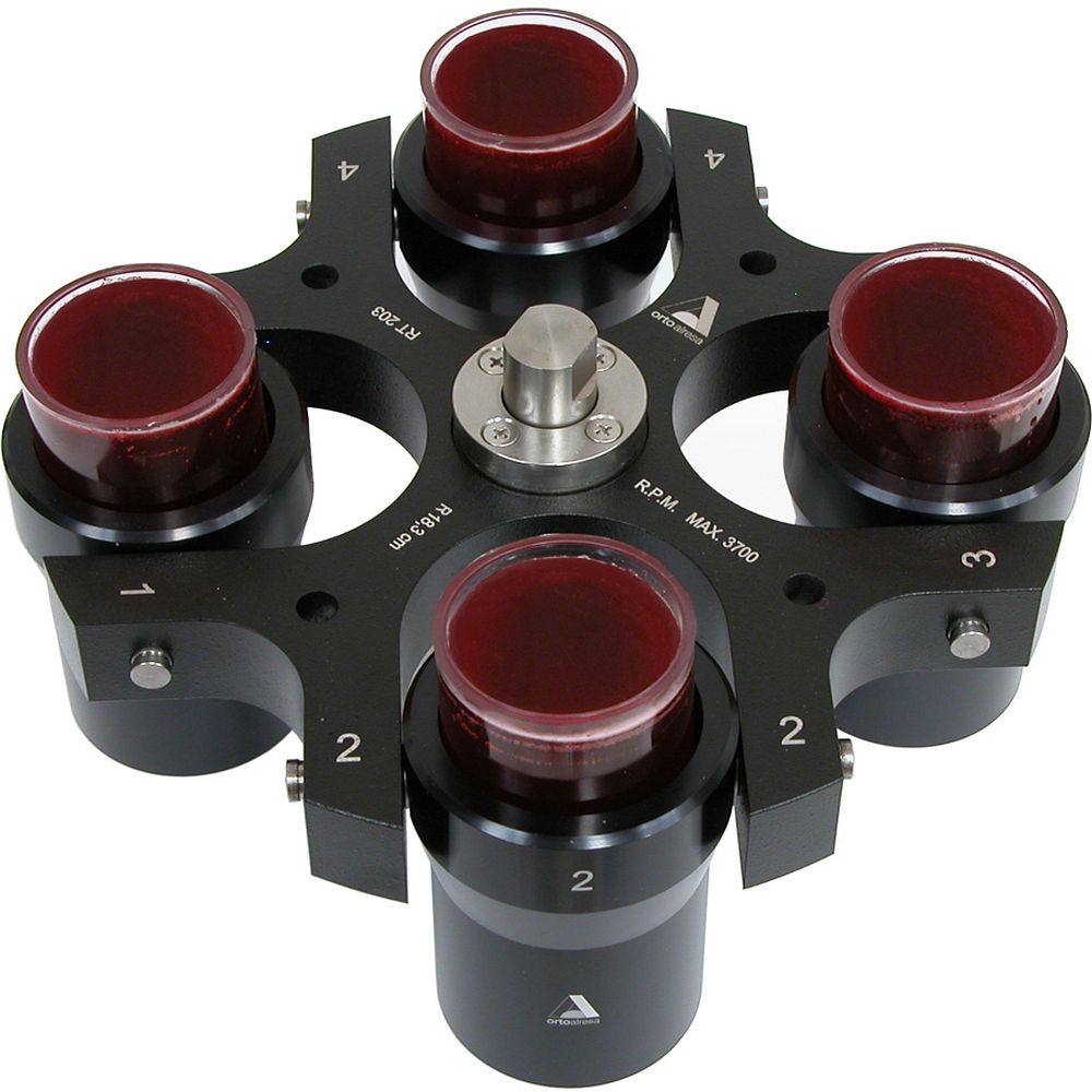 Centrifugeuse réfrigérée 4&nbspx 400&nbspml, 48&nbspx Vacutainer, écran tactile couleur
