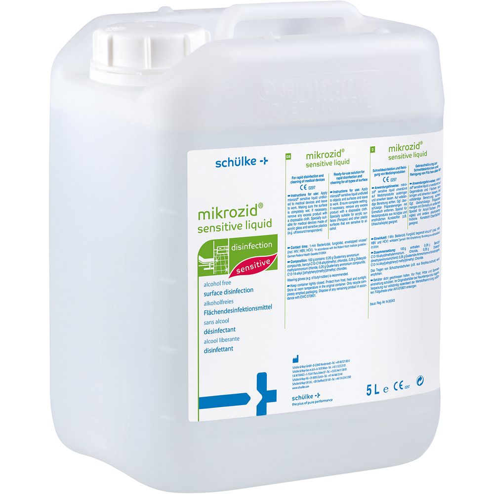 Spray Mikrozid® Sensitive désinfection rapide sans alcool