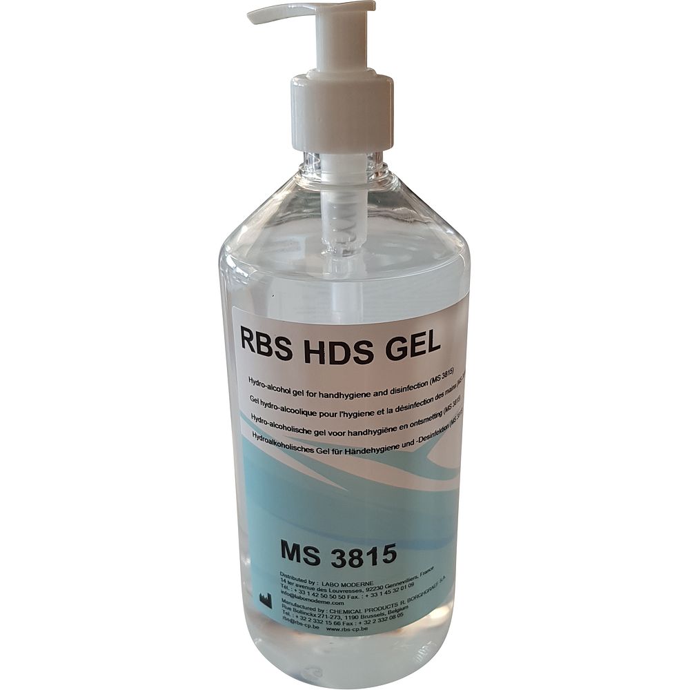 Gel hydroalcoolique HDS Gel