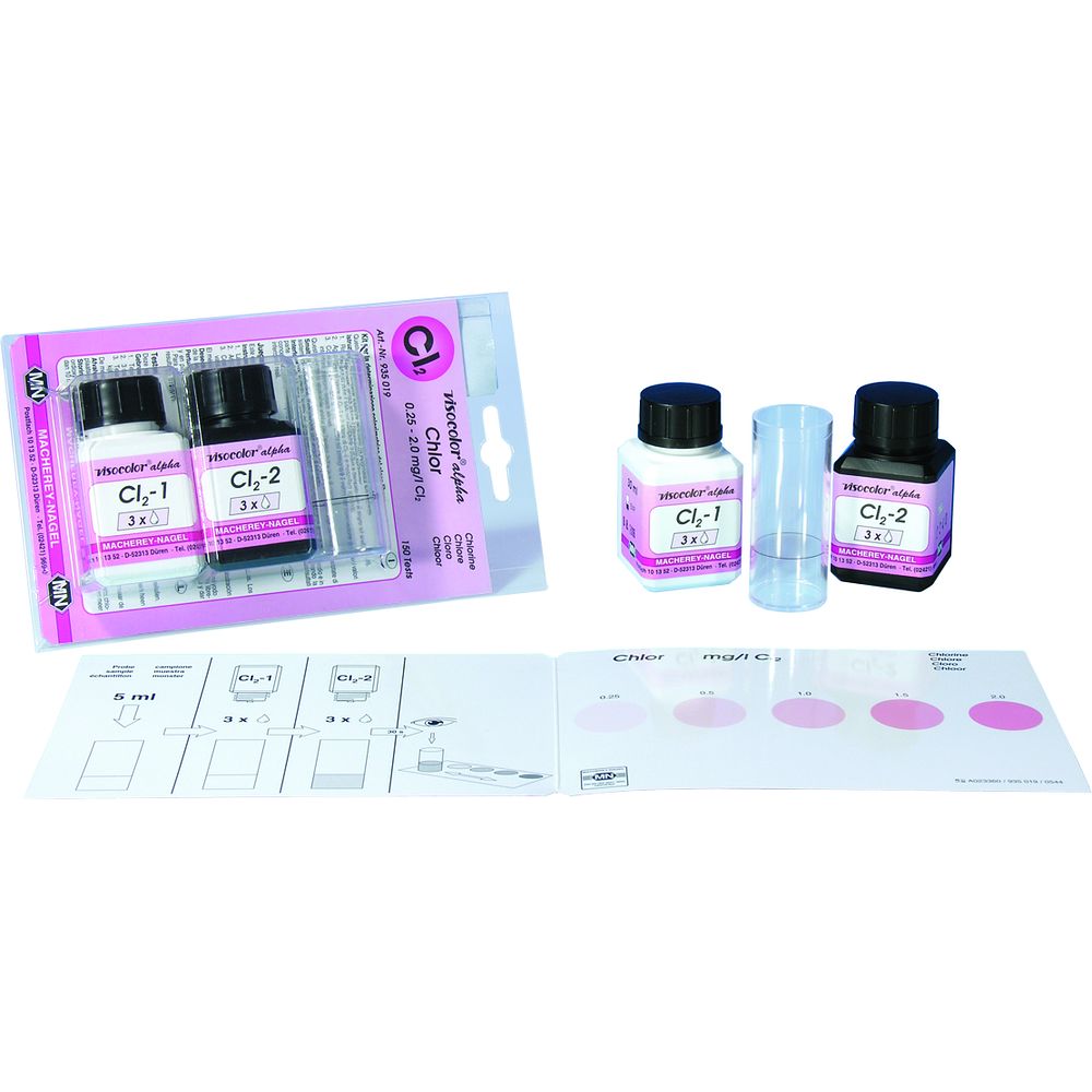 Kit simple d'analyse du Nitrate par comparateur colorimétrique visuel