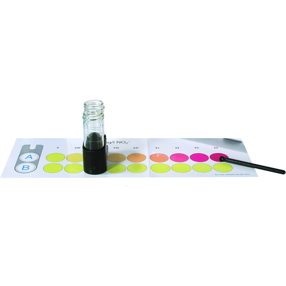 Kit économique d'analyse des Nitrites par comparateur colorimétrique visuel