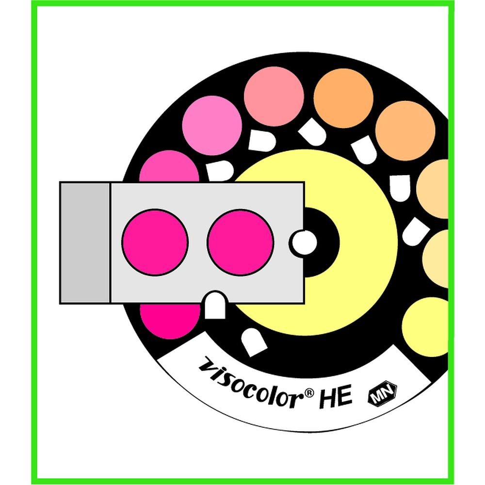 Kit haute sensibilité d'analyse du Chlore (faible) par comparateur colorimétrique visuel