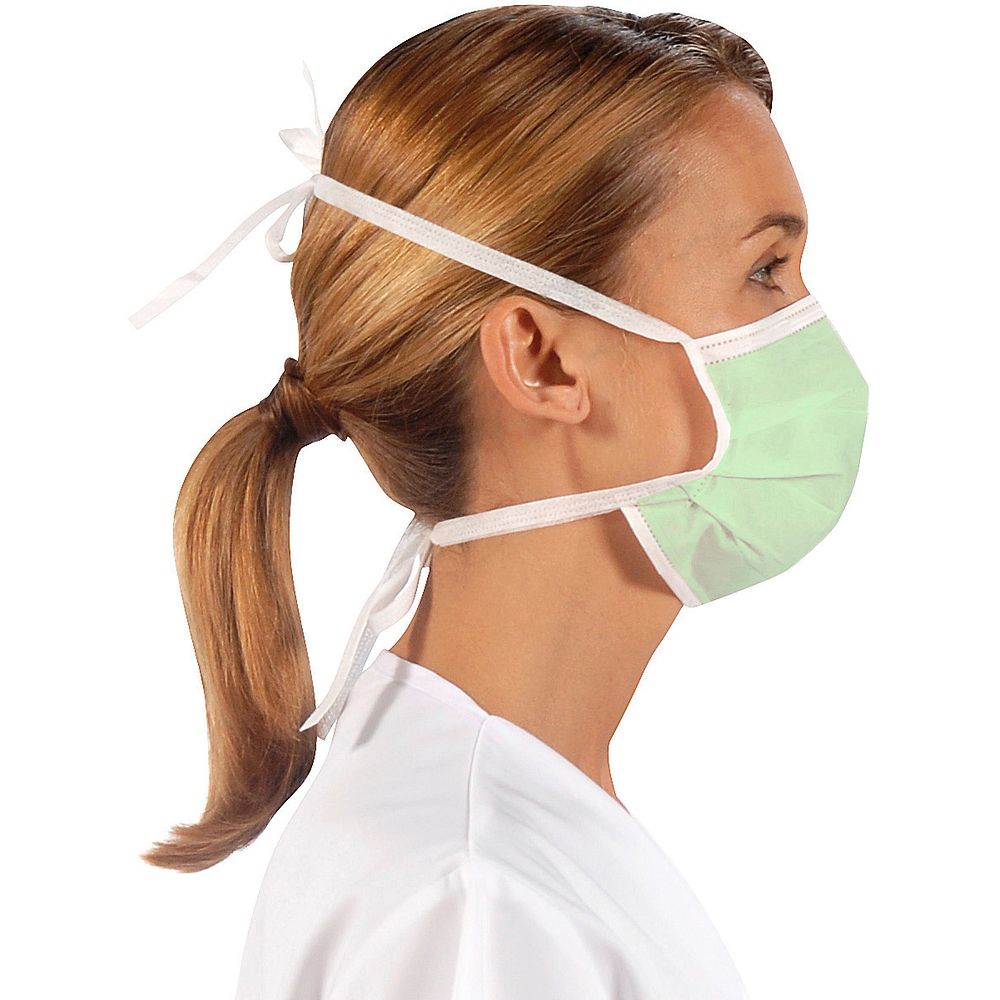 Masques médicaux 3&nbspplis avec liens Type II