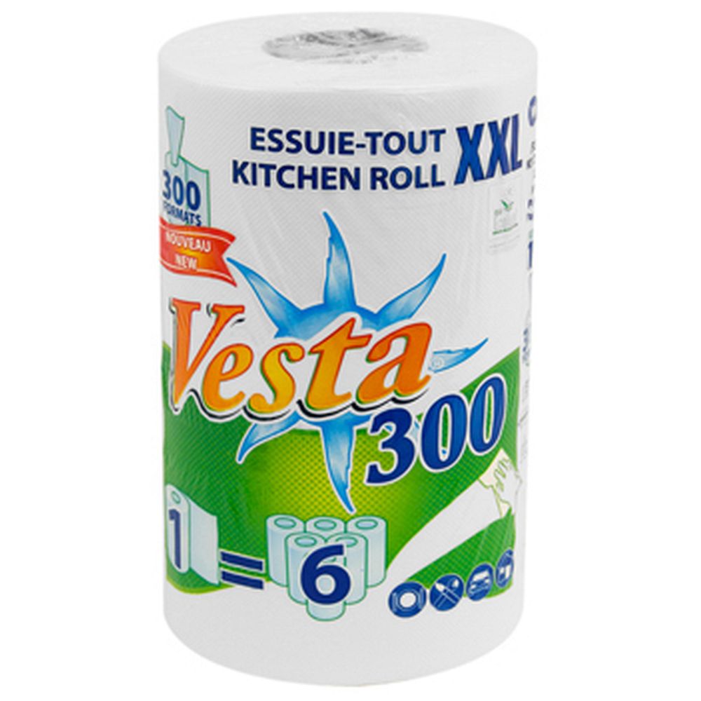 Rouleaux d'essuie-tout ultra-résistants