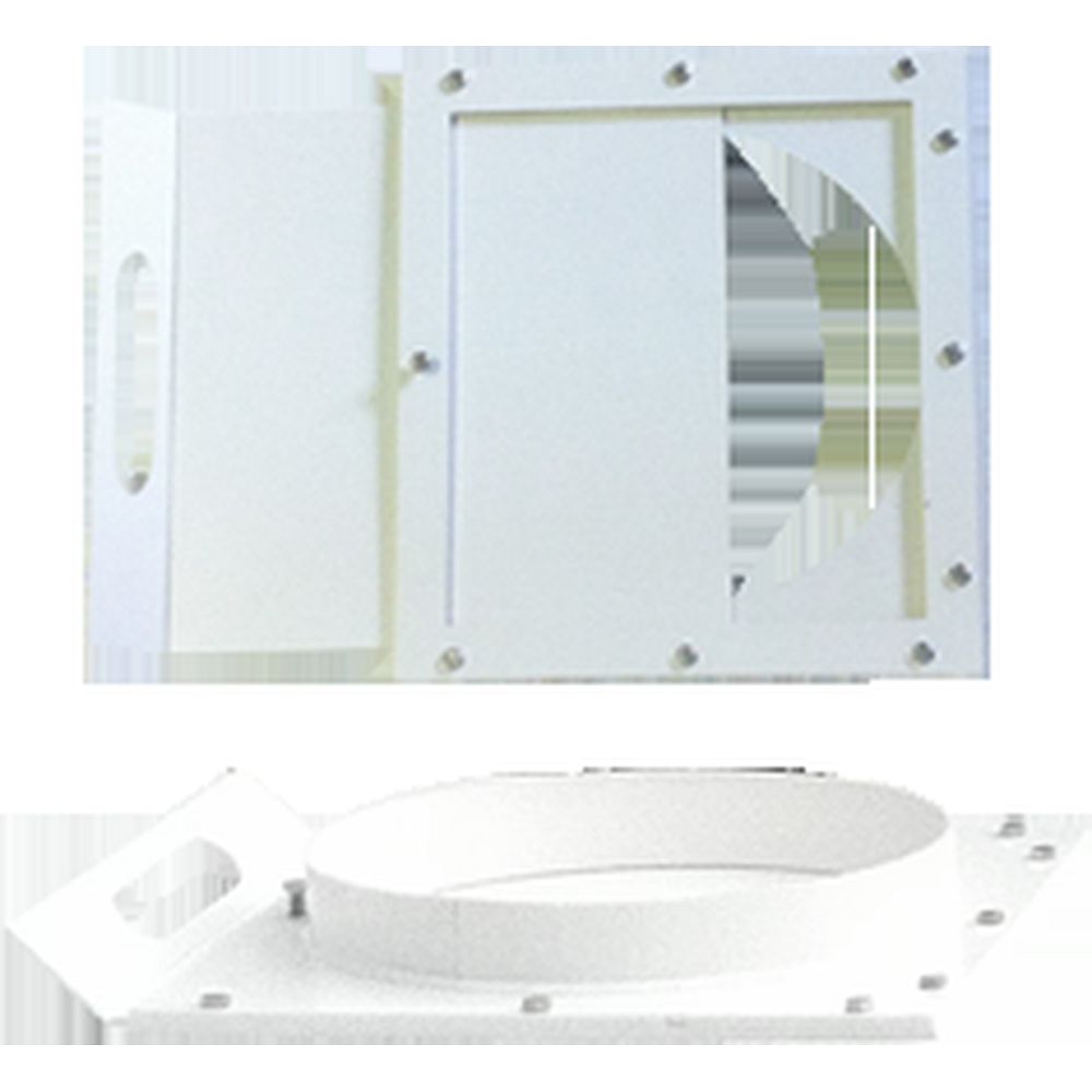 Hottes centrales en PVC