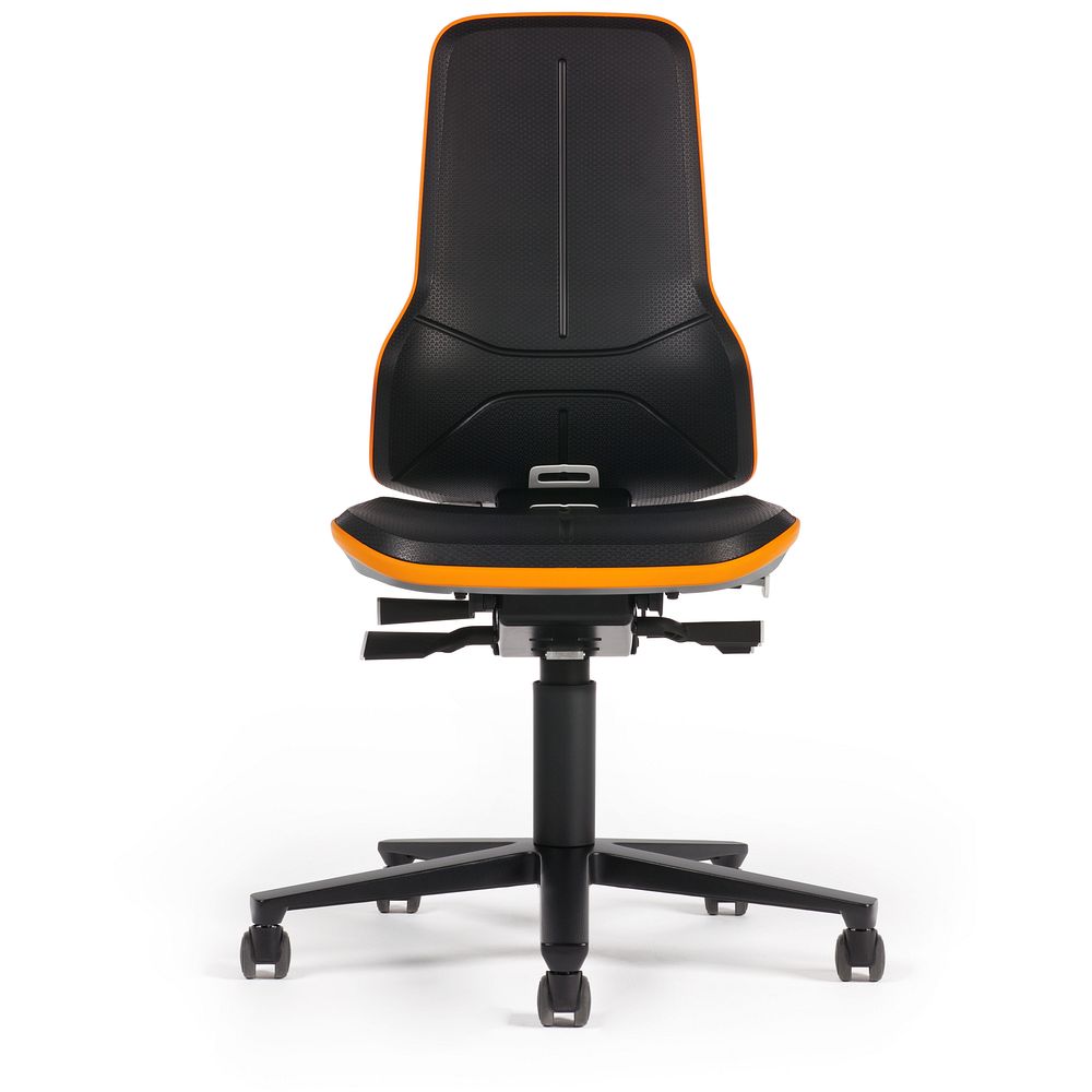 Sièges Neon en cuir synthétique sur roulettes