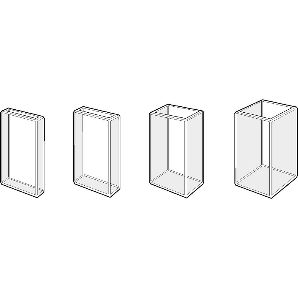 Cuves pour mesure d'absorbance et colorimètre