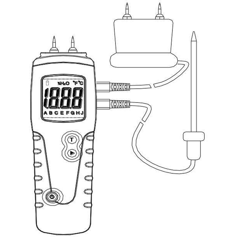 Thermo-hygromètre spécial bois