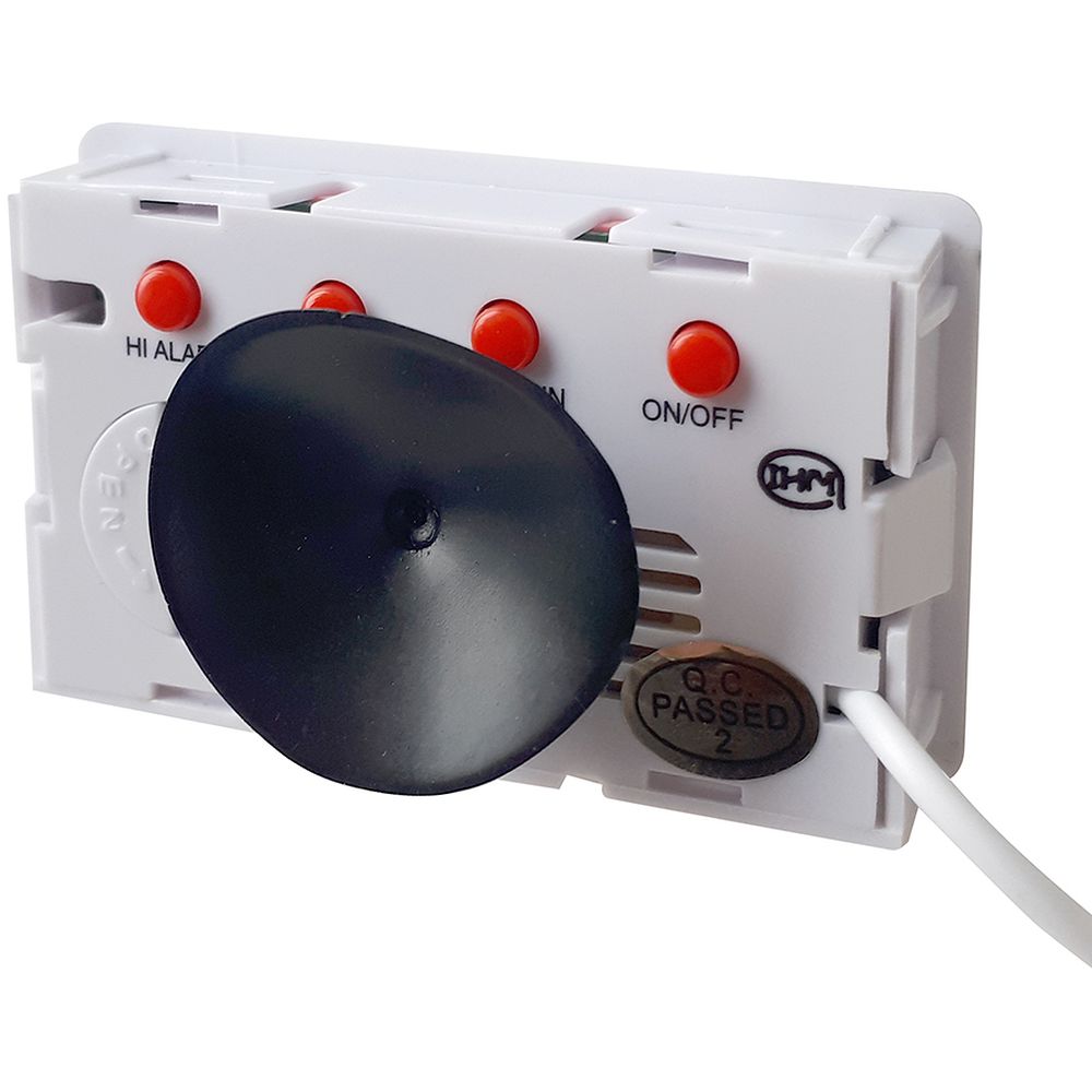Thermomètre avec alarme en flacon