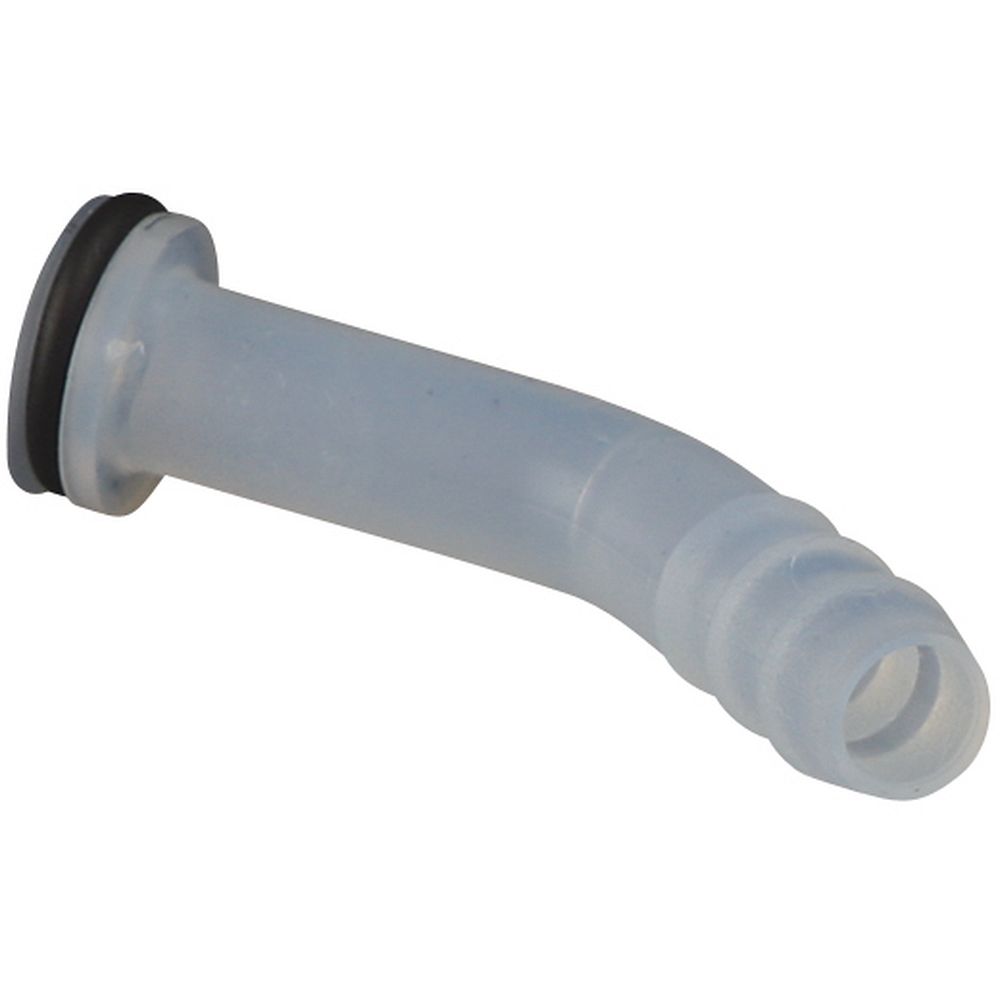 Connecteurs de tuyau courbés en PFA/PTFE avec écrou