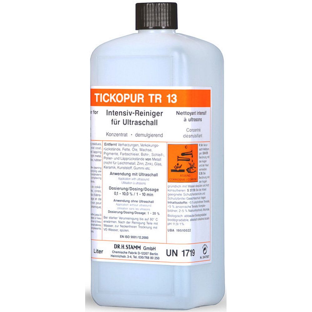 Nettoyant désémulsifiant concentré sans silicate pour ultrasons TR 13