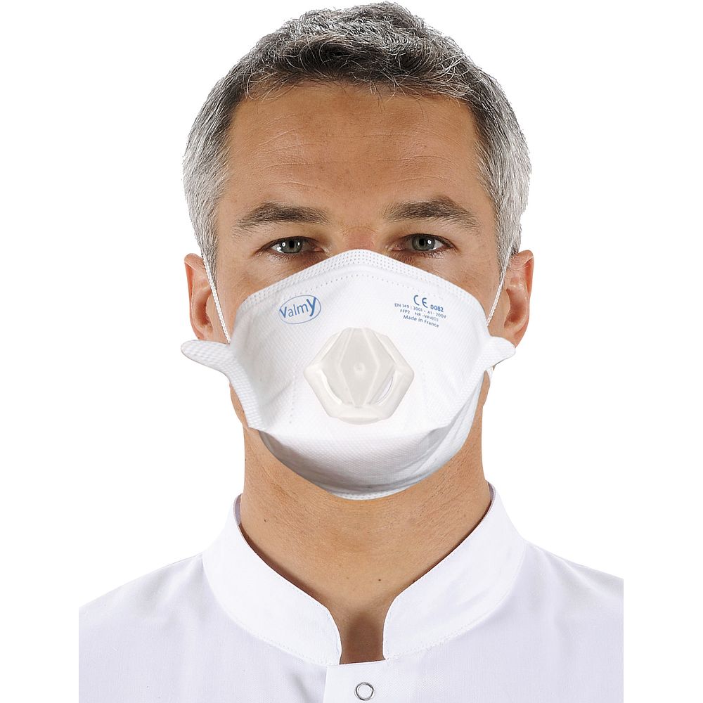 Masques pliables à valves usage intensif FFP1, FFP2